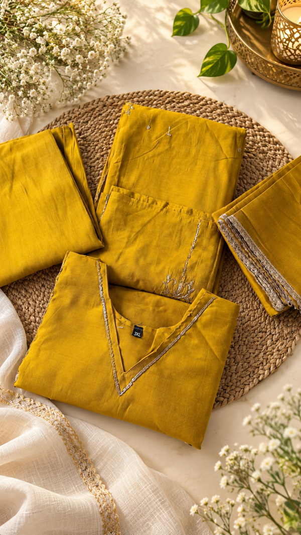 3 piece kurti set