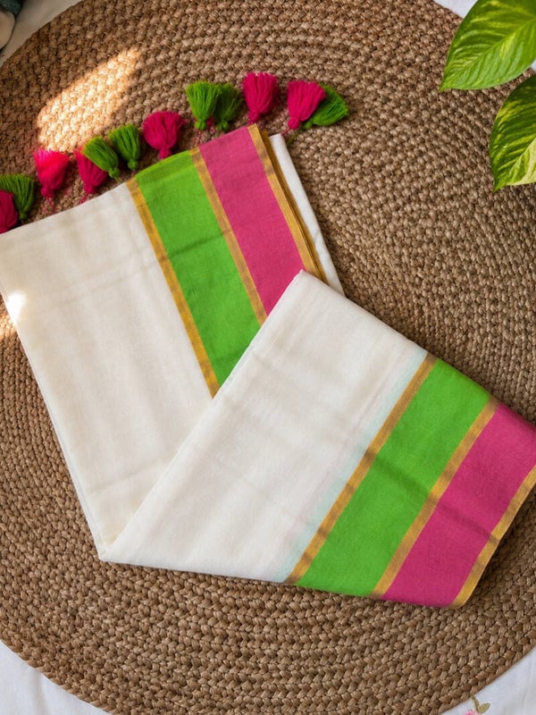Mul cotton saree