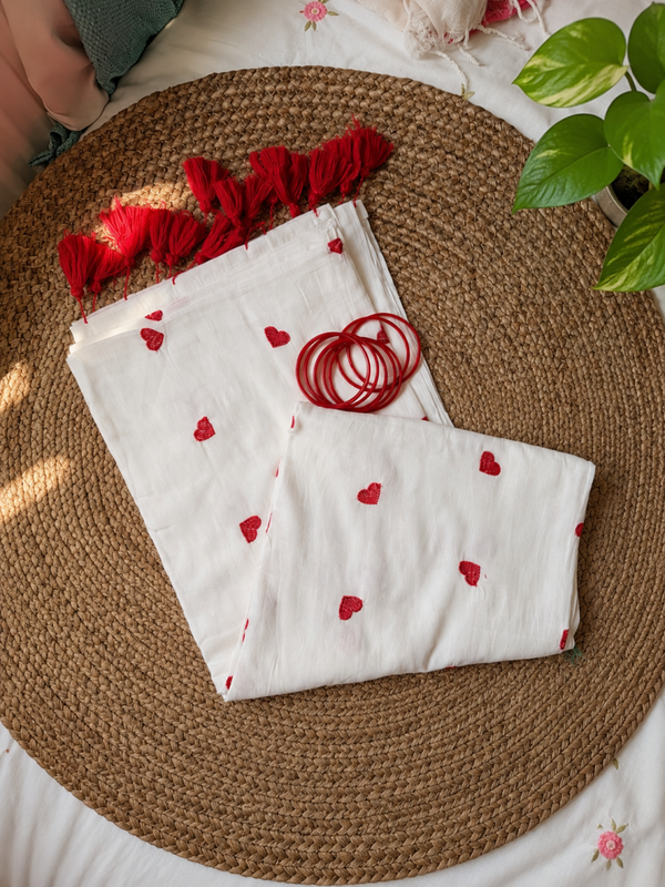Mul cotton saree