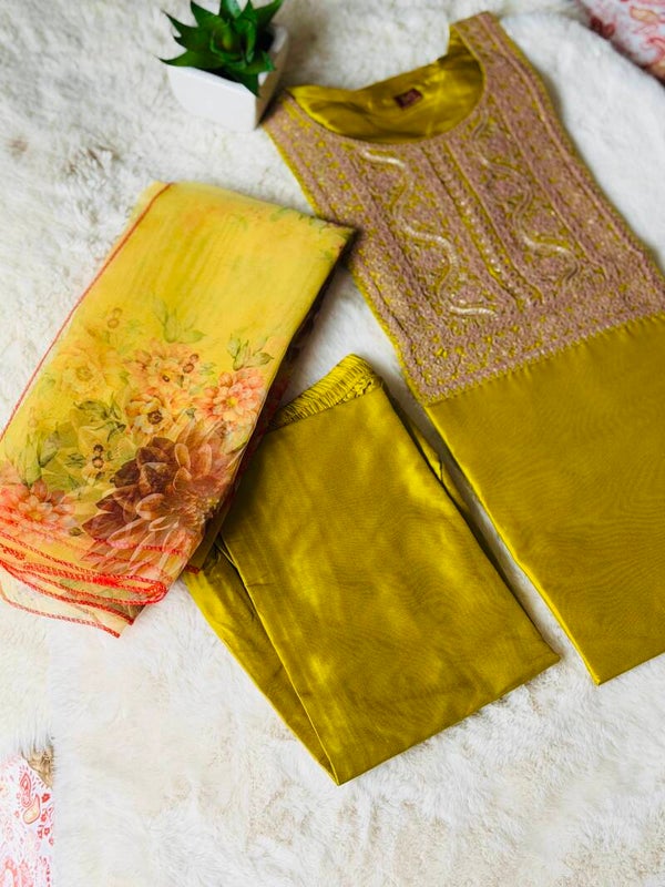 3 piece kurti set
