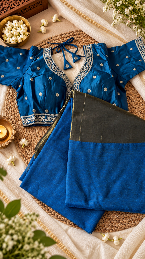 Khadi cotton saree