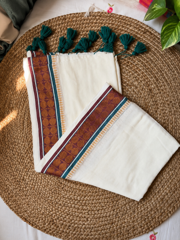 Mul cotton saree