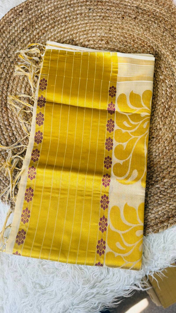 Premium designer Kerala Saree