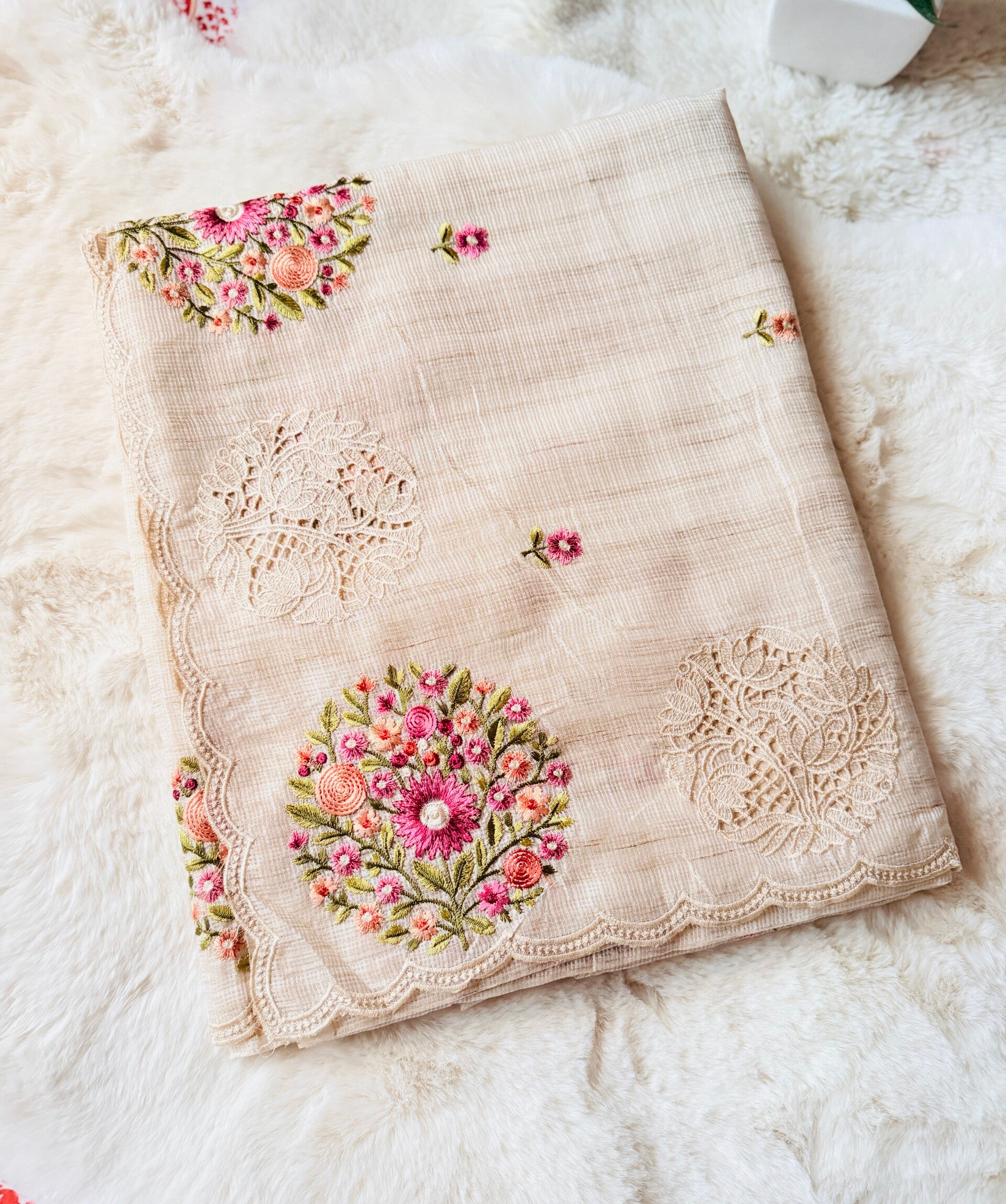 Premium net kotta saree