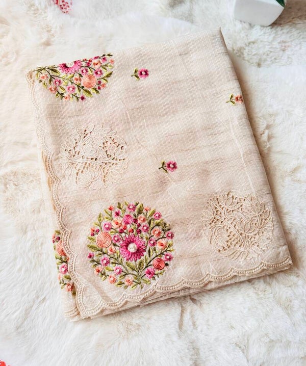 Premium net kotta saree