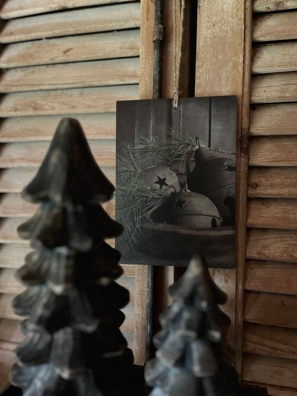 Deco Bordje Kerst Bellen