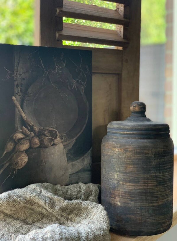 Houten Bord A4 Dalia Knollen