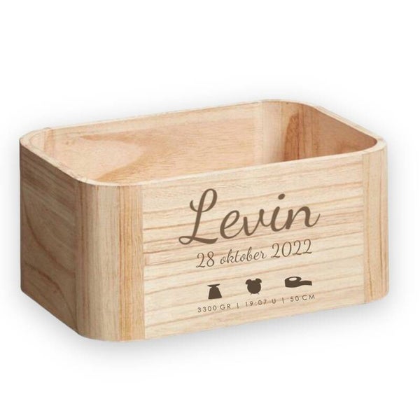 Houten Kistje // Geboorte