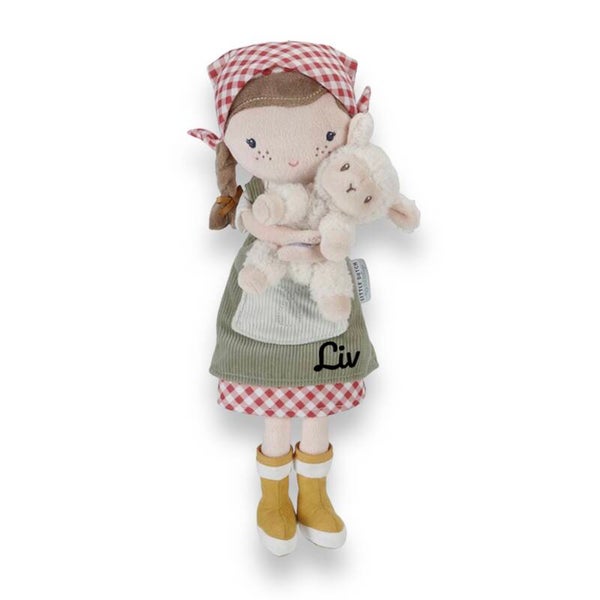 Little Dutch Knuffelpop Boerin Rosa Schaap