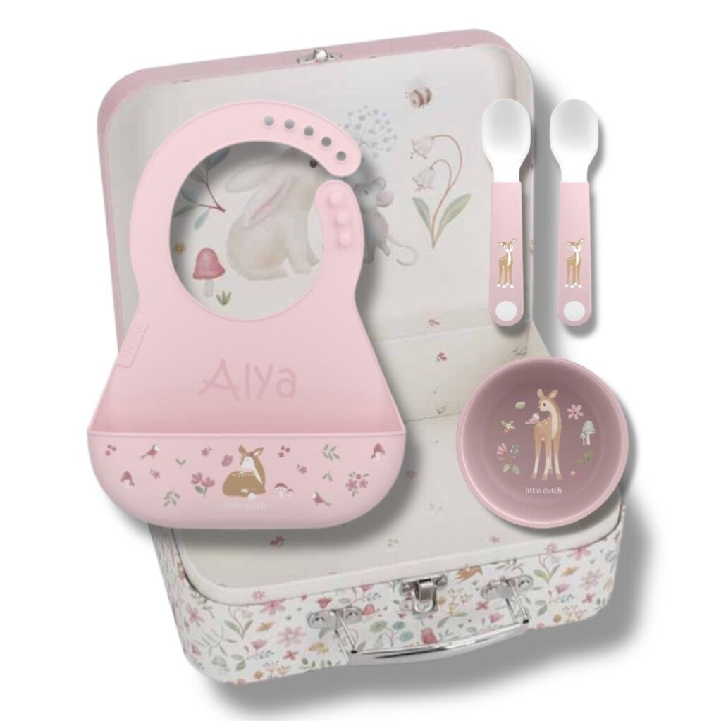 Little Dutch x Mepal eetset in koffer // Fairy Garden