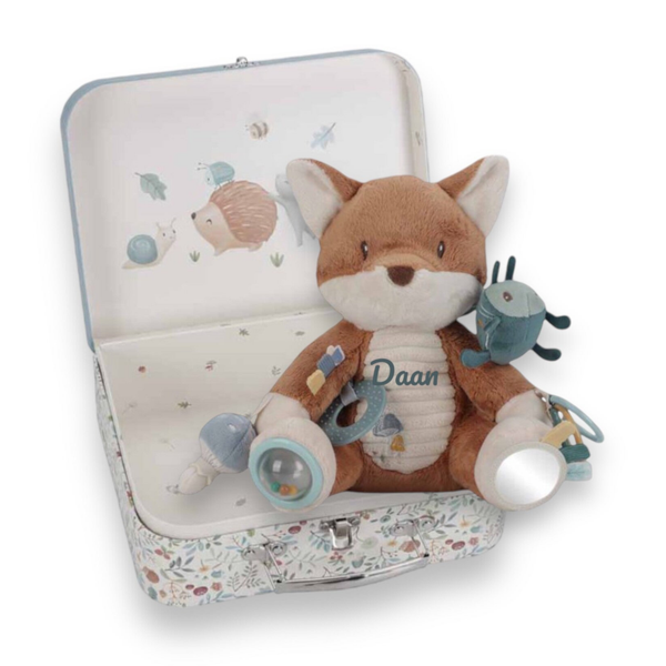 Little Dutch Cadeaupakket // Forest Friends Knuffel + Koffer (M)