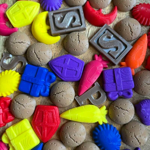 Decoratie Strooigoed Mix 24 stuks // Goud