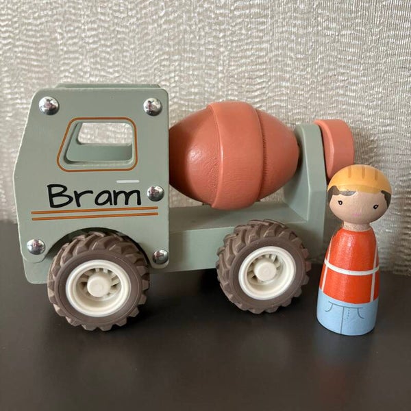 Little Dutch // Houten Betonwagen
