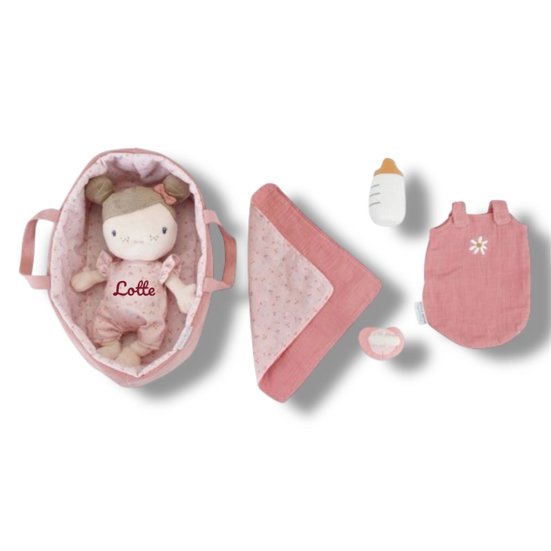 Little Dutch Knuffel Babypop // Rosa