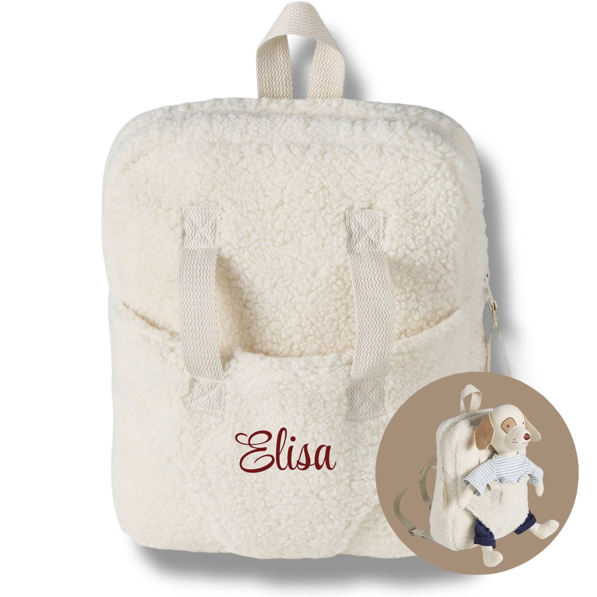 Vertbaudet Rugzak Poppenhouder // Teddy