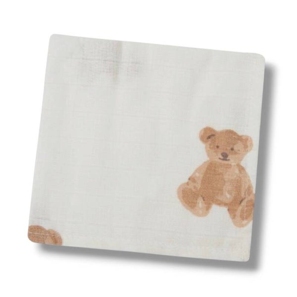 Jollein Hydrofiel Monddoekje // Teddy Bear