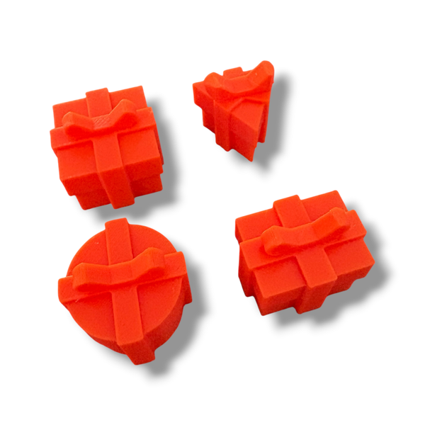 Cadeautjes 4 stuks // Oranje
