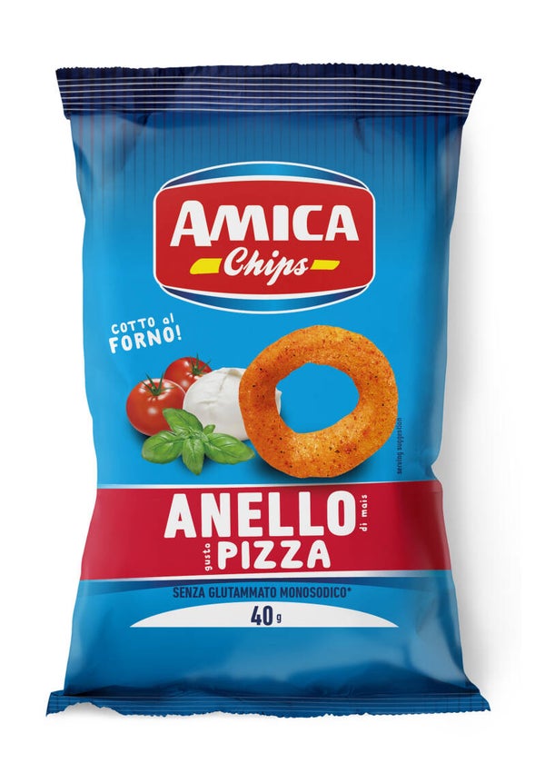 AMICA CHIPS ANELLO A PIZZA 40G