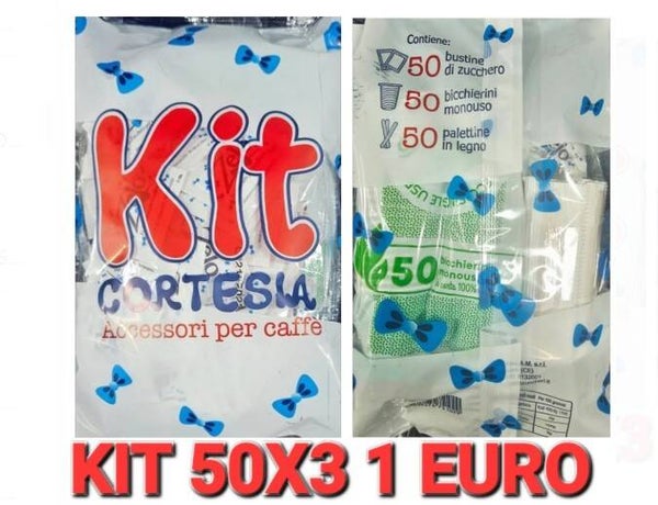KIT ACCESSORI ECO CONFEZIONE DA 50