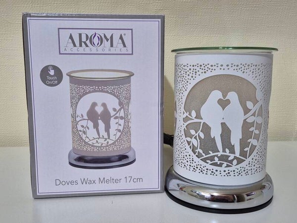 Dove electric touch wax burner - White