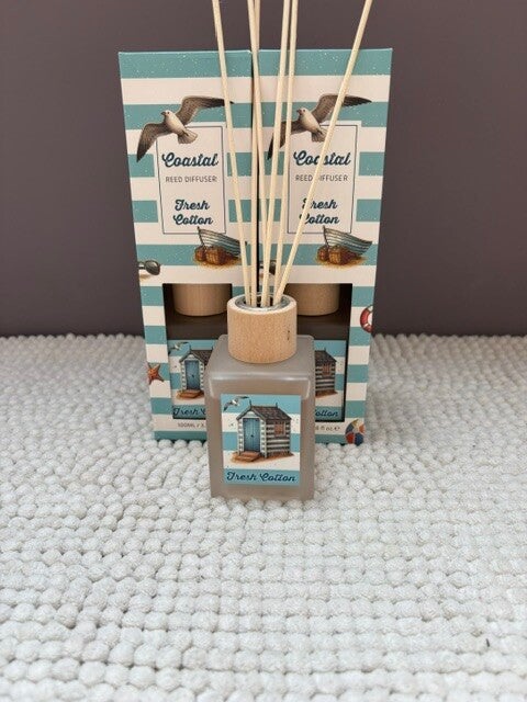 Coastal Kust fris Katoen 100ml Geurstokjes