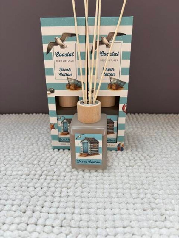 Coastal Kust fris Katoen 100ml Geurstokjes