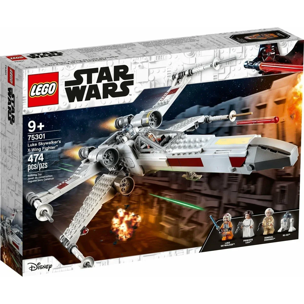 Luke Skywalkers X-wing Star Fighter | 75301 | Star Wars