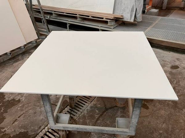 Tafelblad in composiet, kleur Bianco Extreme