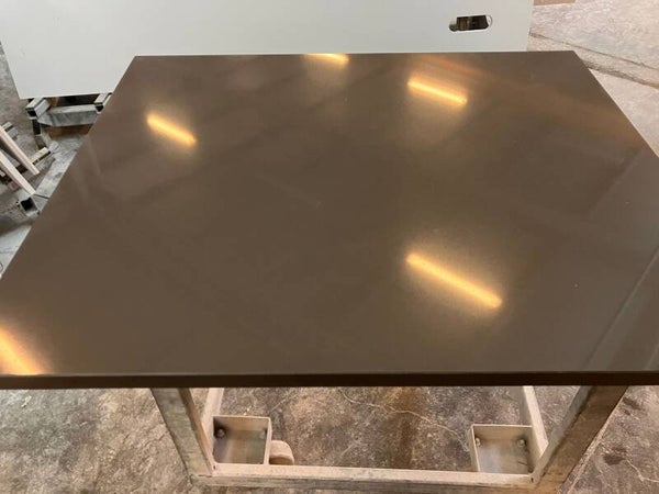 Tafelblad in composiet, kleur Premium Cobalt Grey