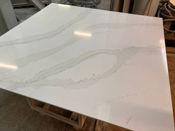 Tafelblad in composiet, kleur Calacatta Gold