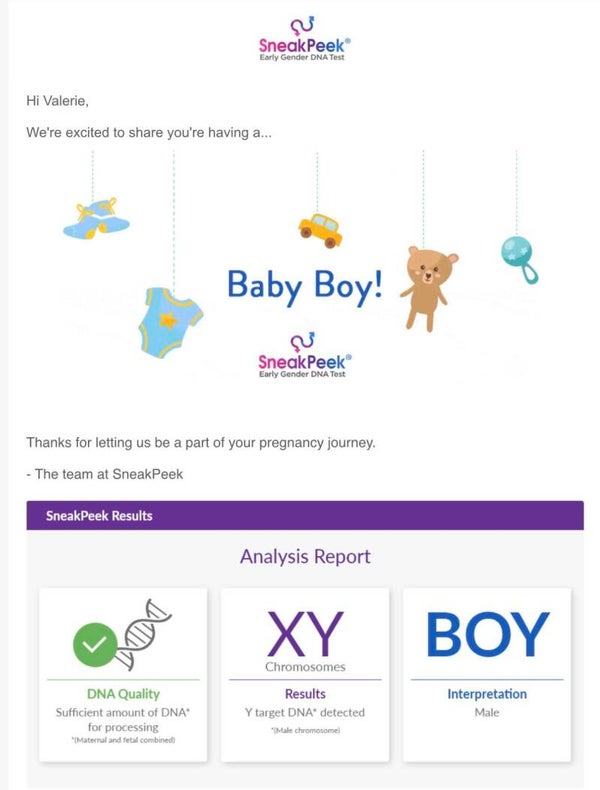 Déterminer le Sexe de votre bébé à naître