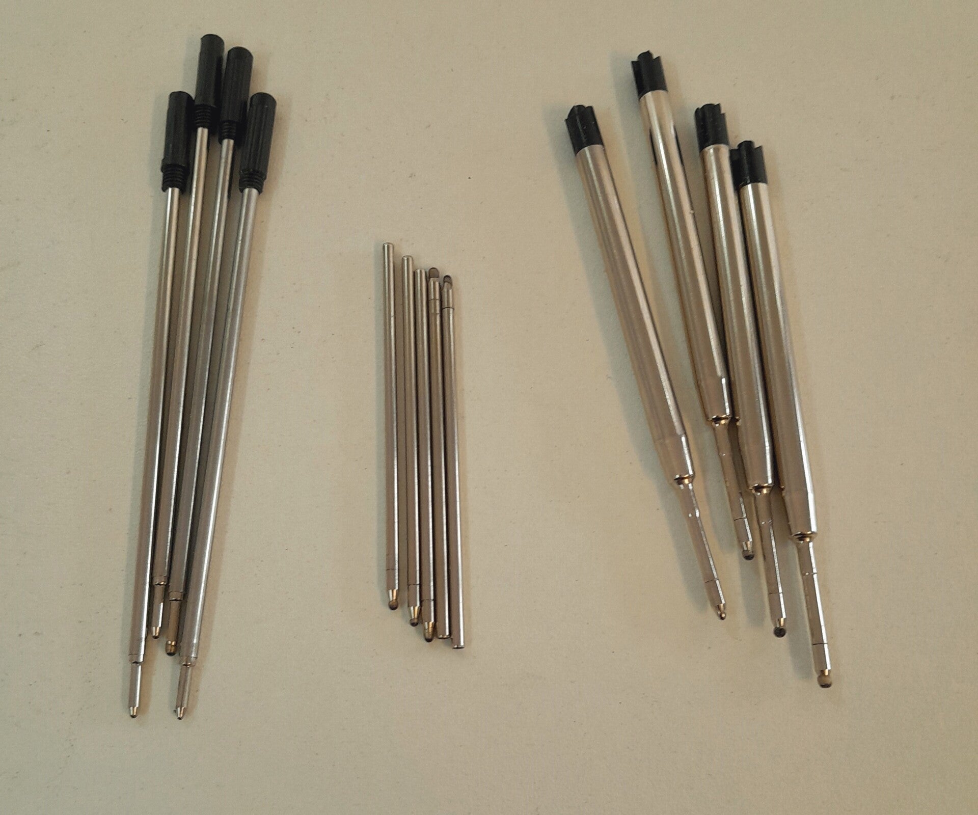 Recharges pour stylos bille