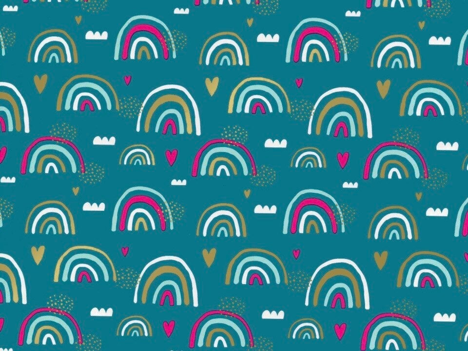 Rol Cadeau Papier Regenboog 70cm x 2m