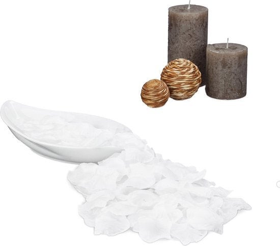 Kunstrozenblaadjes – wit 500 stuks