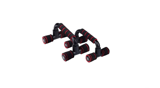 Umbro Push Up Bar zwart/rood – Set van 2 stuks