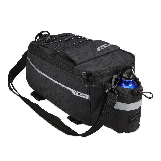 Bagagedrager tas voor op de fiets zwart