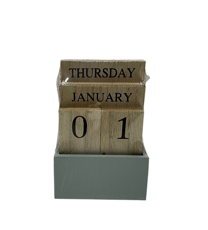 Houten Kalender Blokken – Duurzaam & Stijlvol