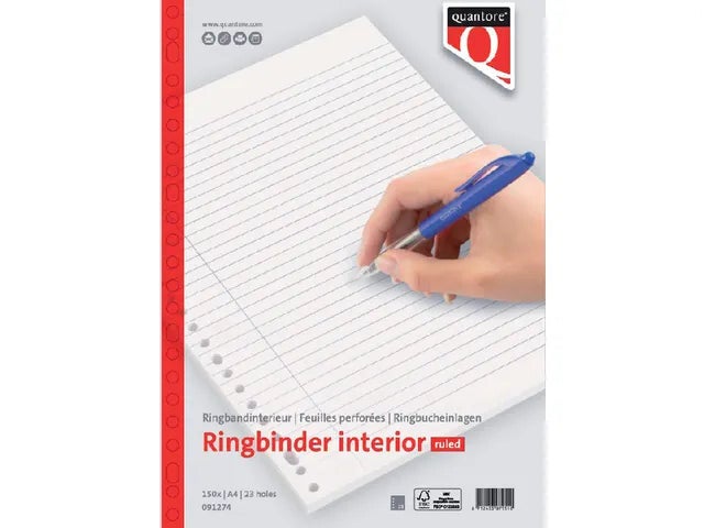 Interieur Quantore A4 - 23 gaats lijn - 150 vel