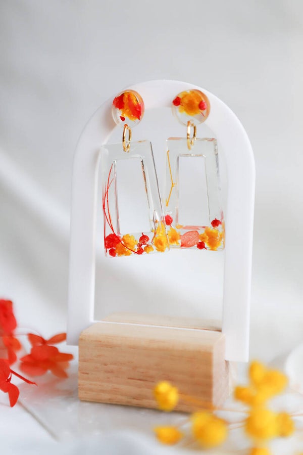 Boucles d'oreilles petite Marie