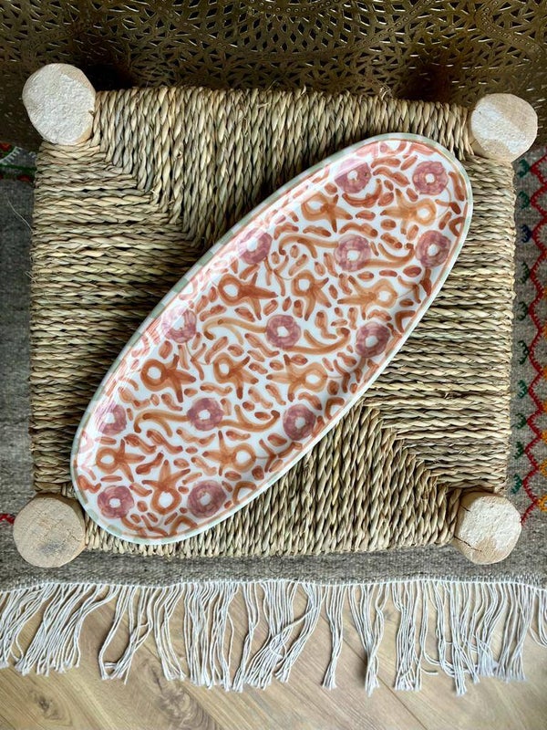 Chabi Chic ovale schaal Limited Edition ‘Fleur’