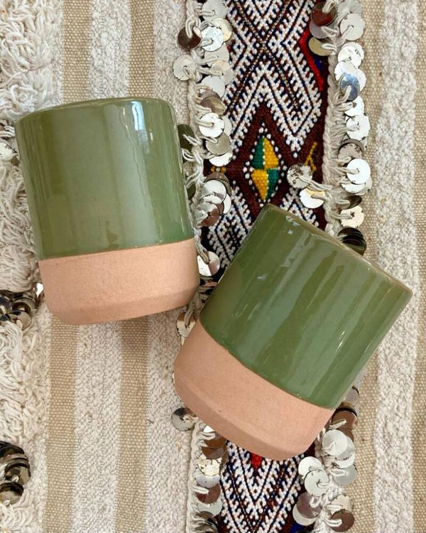 Chabi Chic mok oijlfgroen