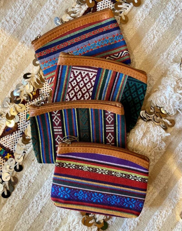 Handgemaakte beursjes