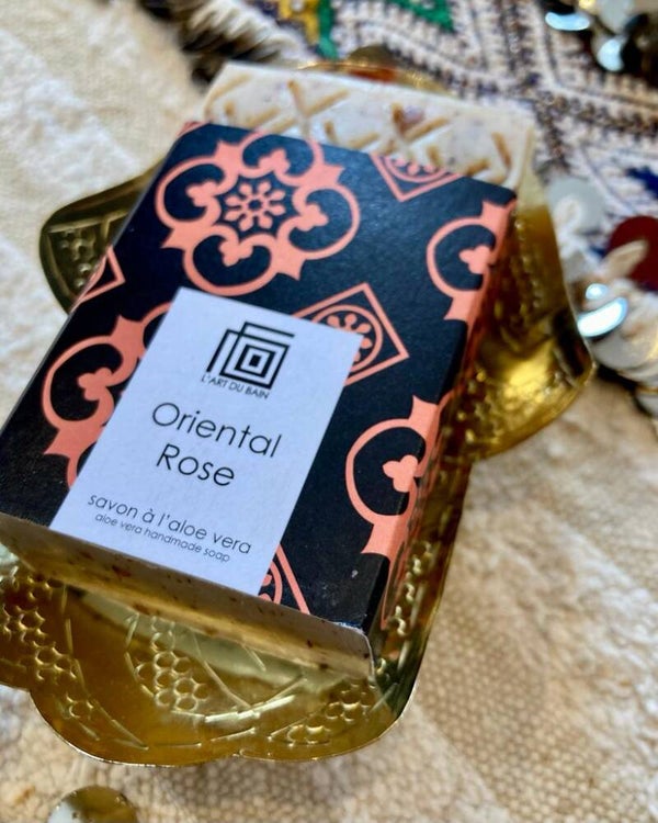 Oriental Rose zeep met Aloë Vera