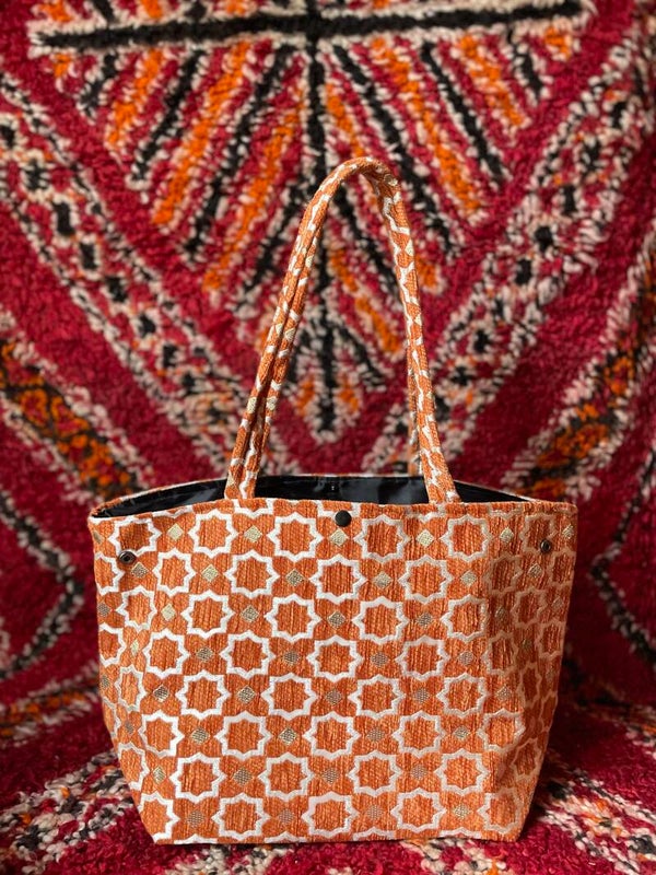 Marrakech Shopper Licht Oranje