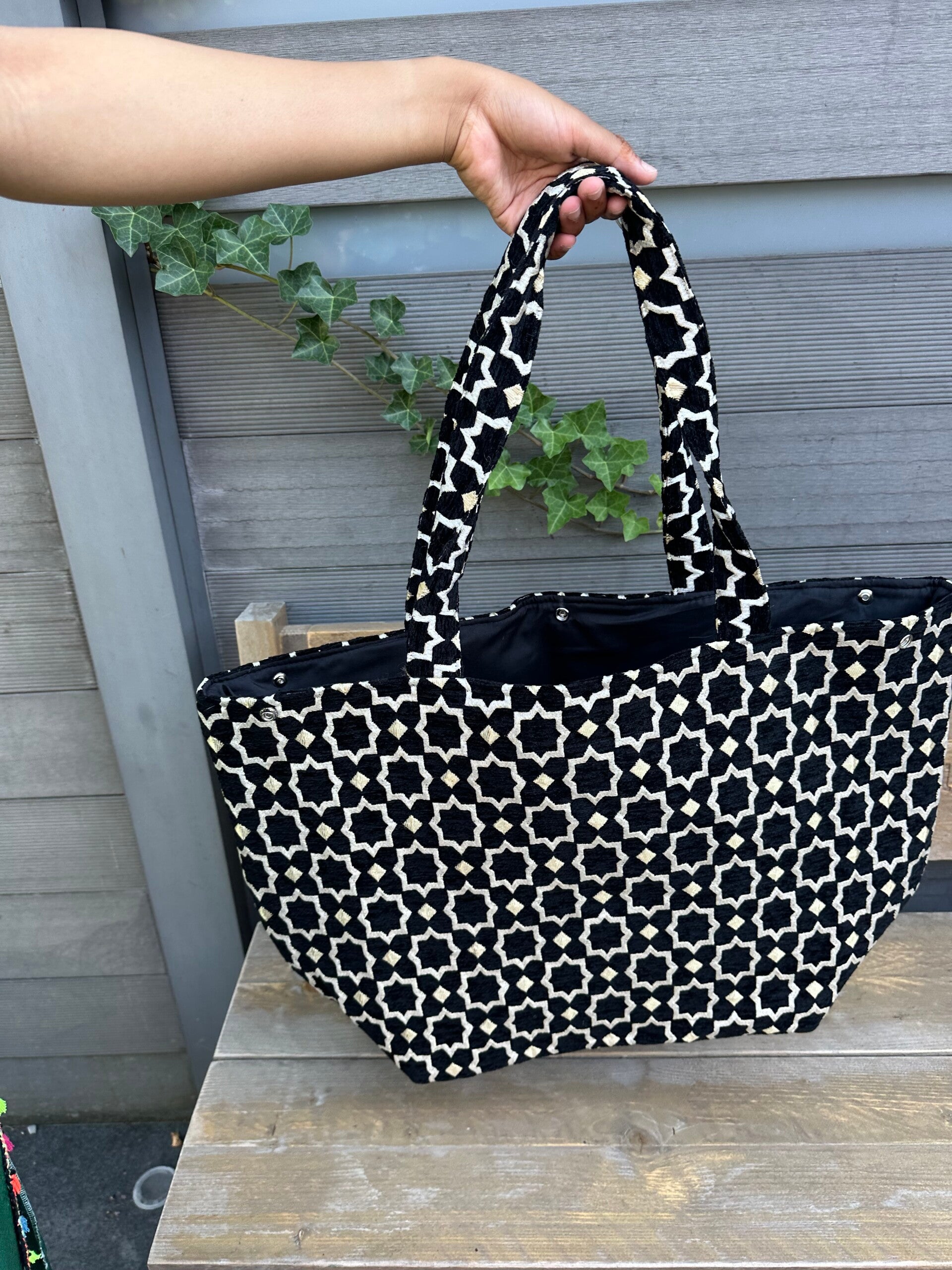 Marrakech Shopper Zwart