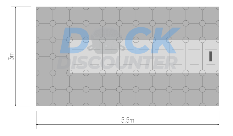 Opvaardok 3x6m