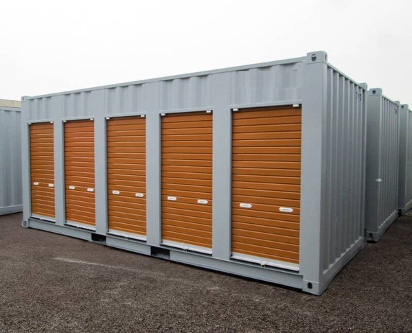 20' Storage container 5-deurs