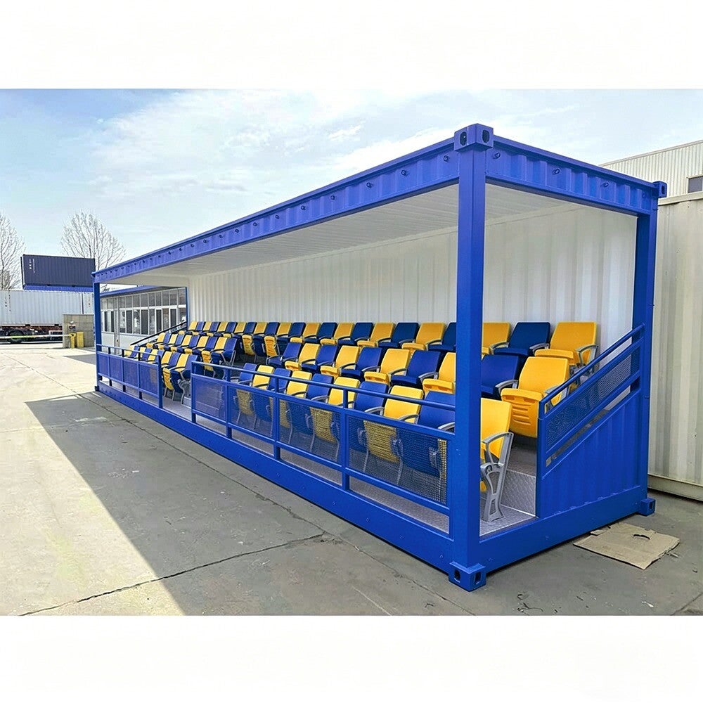 40' Tribune container 4 rijen