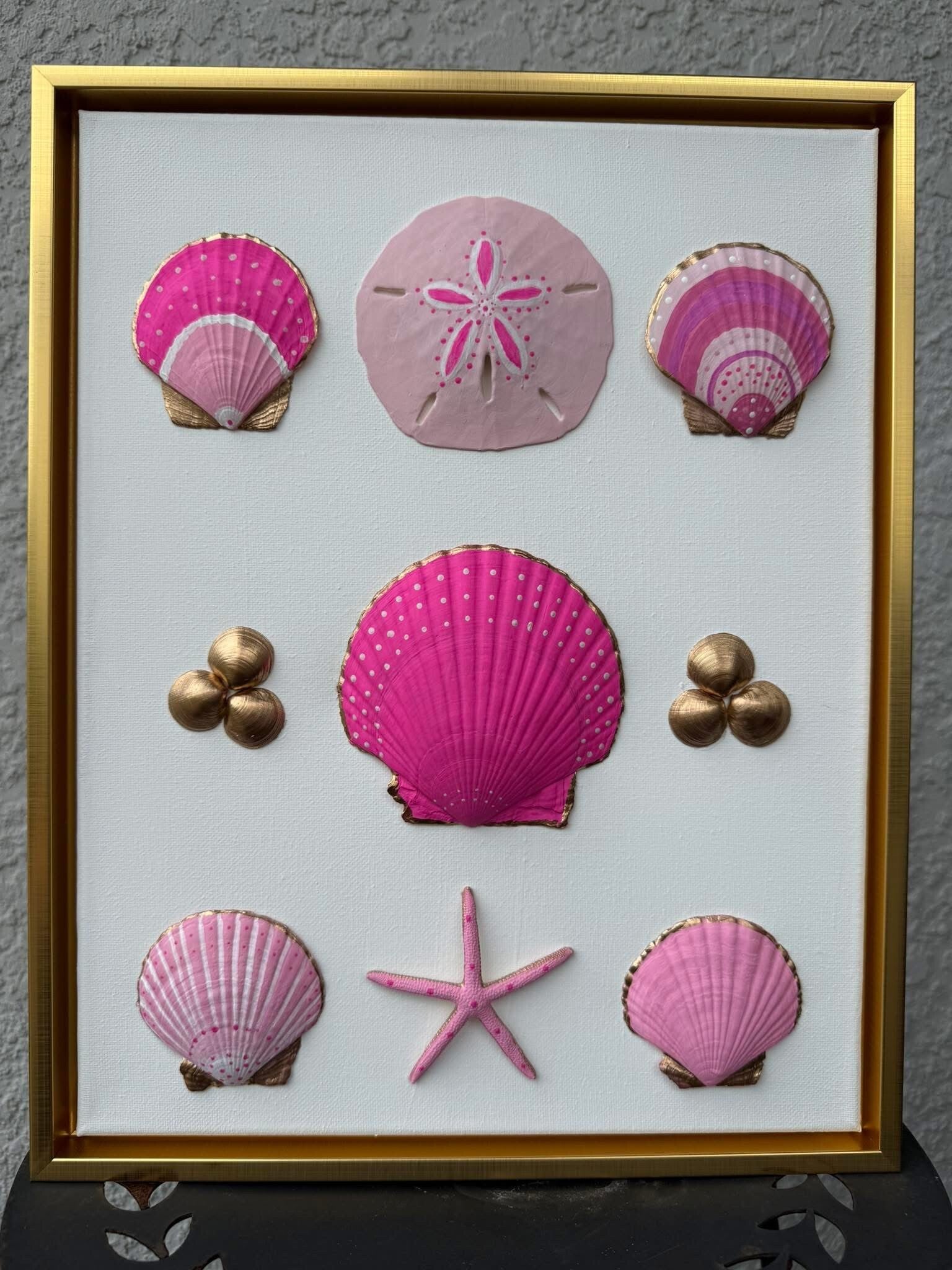 Pink Tides & Goldem Shores
