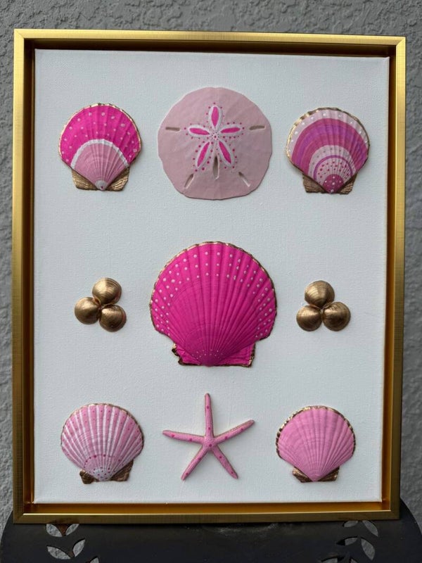 Pink Tides & Goldem Shores